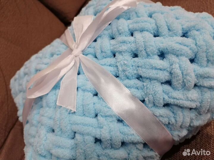 Плед детский плюшевый