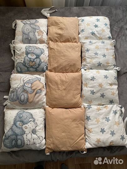 Бортики на детскую кроватку