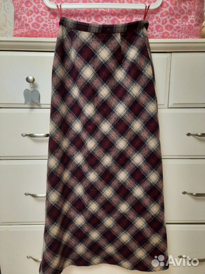 Длинная теплая юбка 42 44