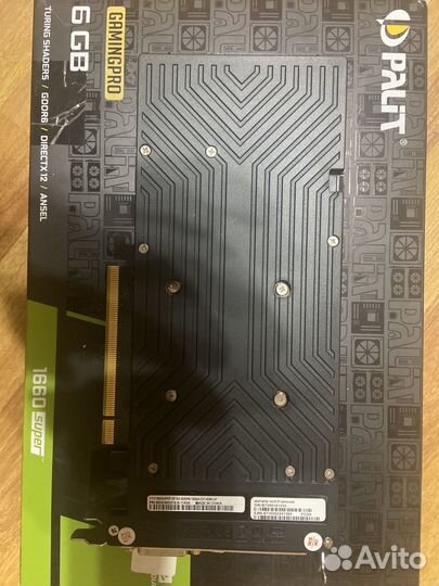 Видеокарта Palit 1660 Super 6Gb