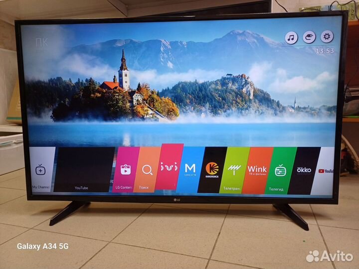 Телевизор SMART TV LG '49. Wi Fi. 4K. Гарантия