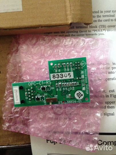 Fuji Коммуникационная карта RS485, модель OPC-C1-R