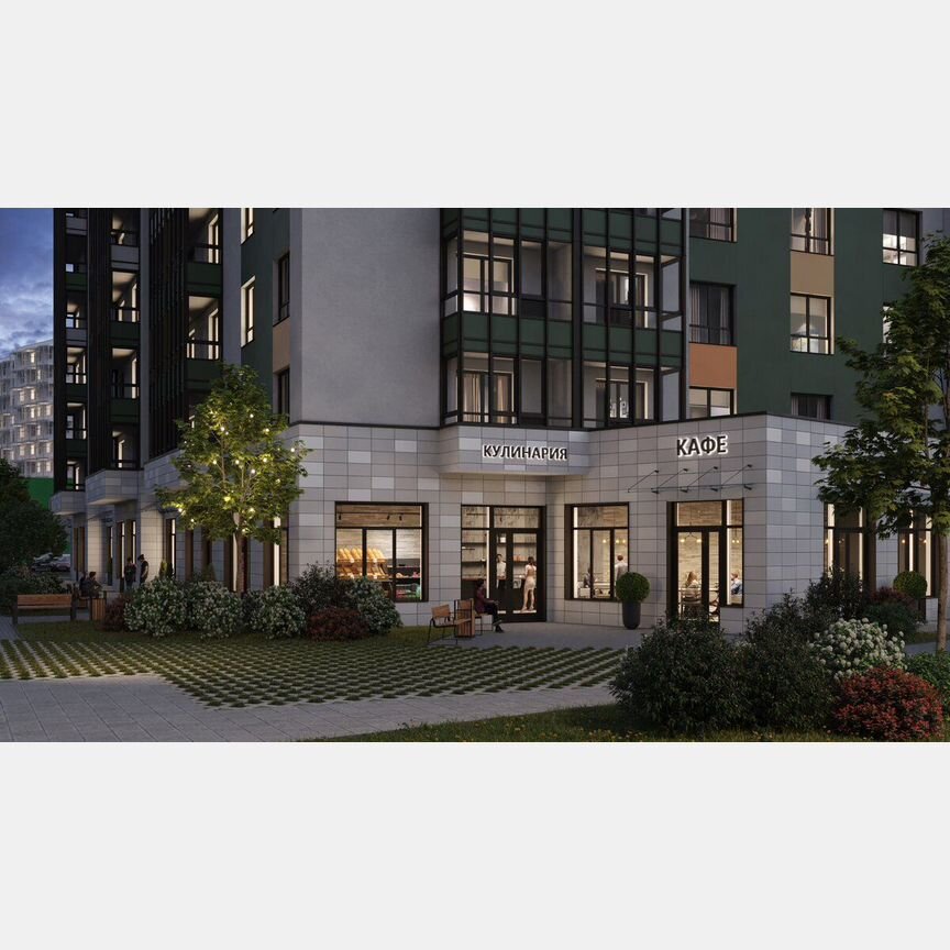 1-к. квартира, 37,6 м², 2/18 эт.