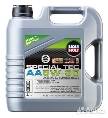 Масло LiquiMoly Special Tec AA 5W-30 SP GF-6A