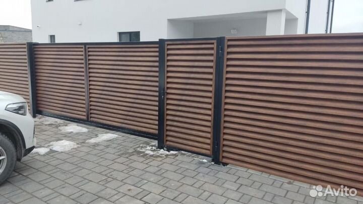 Заборы еврожалюзи