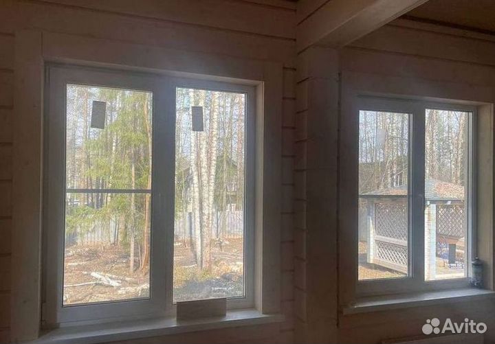 Остекление окон и балконов пвх