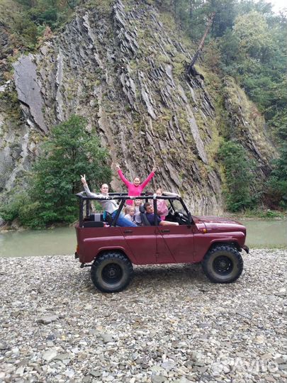 Джипинг Поездки в горы к Пшадским водопадам