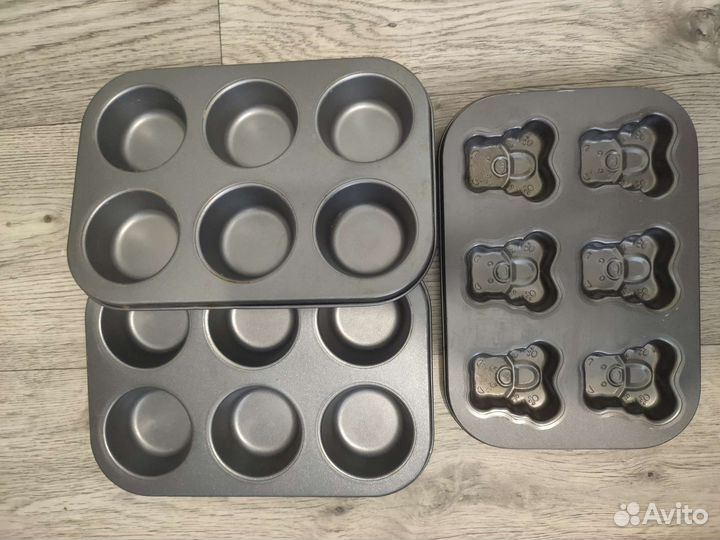 Формочки для выпечки кексов