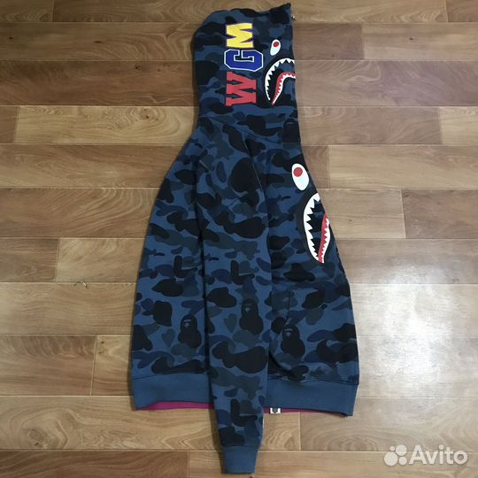 Зип Худи Bape Shark