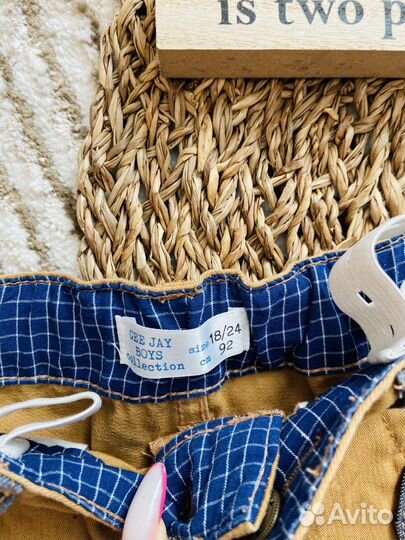 Рубашка и брюки на мальчика 92