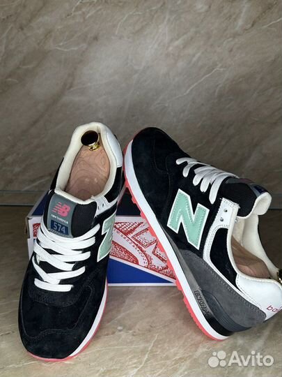 Кроссовки женские New Balance 574 с мехом