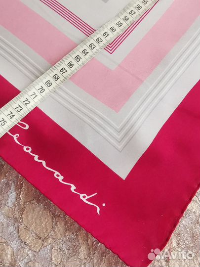 Leonardi винтажный платок италия