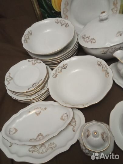 Сервиз столовый, Богемия, Чехословакия