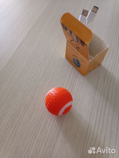 Игрушка для кошки мяч прыгун интерактивный