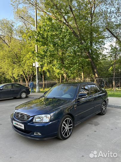 Hyundai Accent 1.5 AT, 2008, 123 000 км