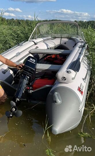 Лодка X-river Grace Wind 420 Нднд+мотор+прицеп