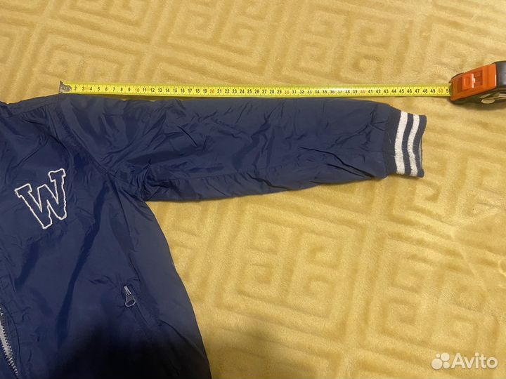 Куртка бомбер детская двусторонняя