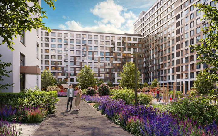 3-к. квартира, 77,4 м², 8/15 эт.