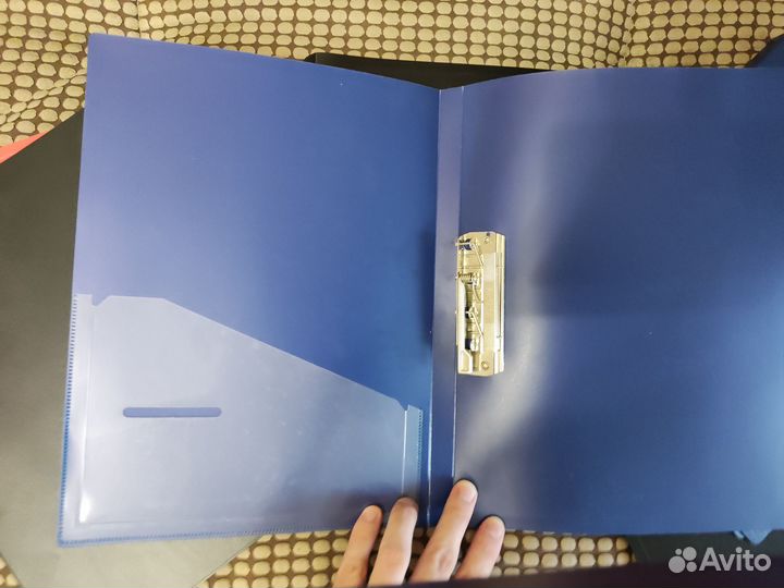 Папка скоросшиватель, папка с зажимом