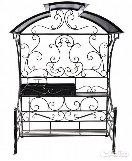 Мангал с крышей