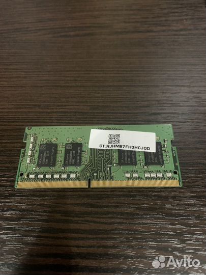 Оперативная память для ноутбука ddr4 8gb