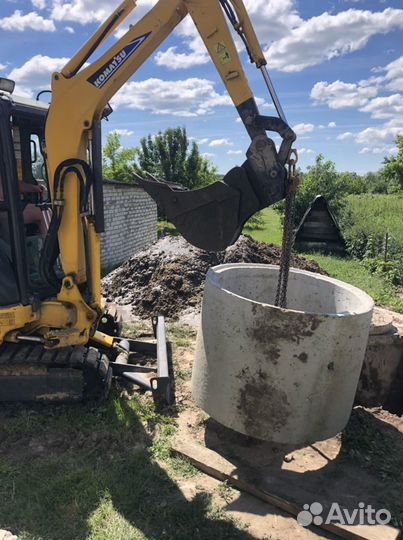 Услуги мини экскаватора
