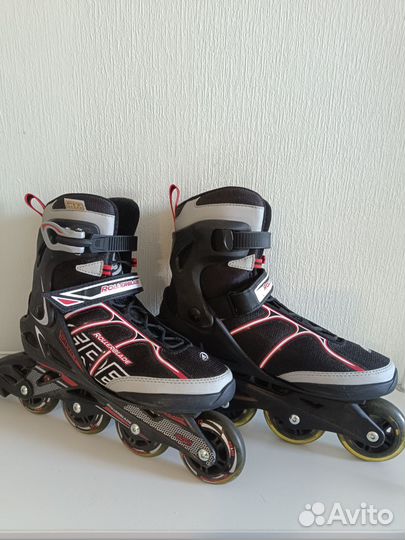 Роликовые коньки rollerblade + защита и рюкзак