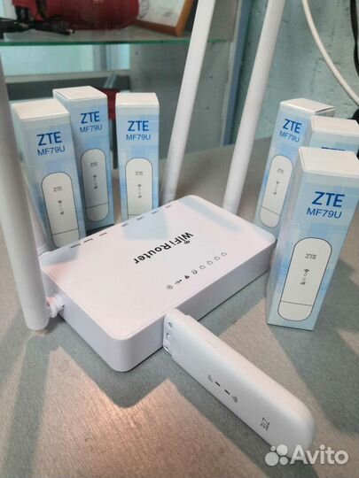 Модем 4G с встроенным модулем Wi-Fi ZTE MF79U