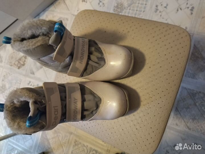 Лыжные ботинки детские 36