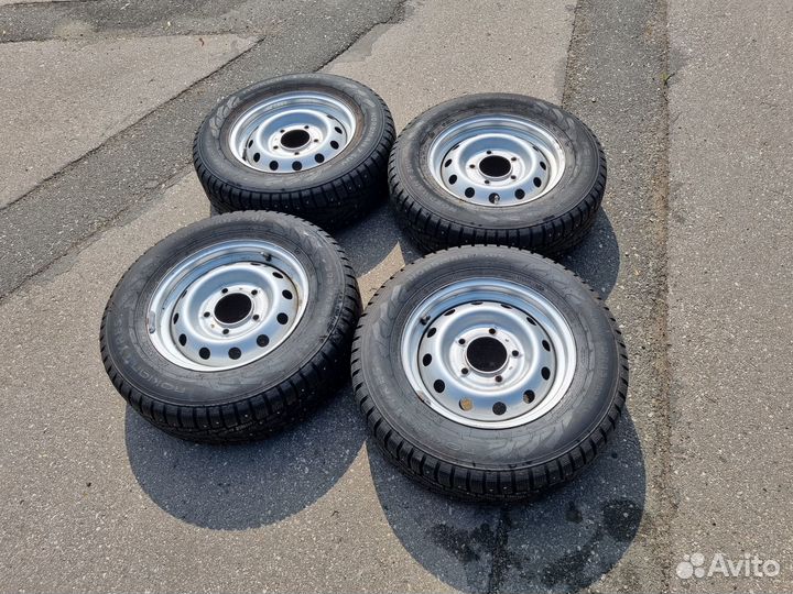Зимние колеса на Ниву chevrolet R15