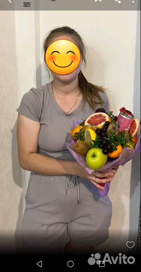 Съедобные букеты