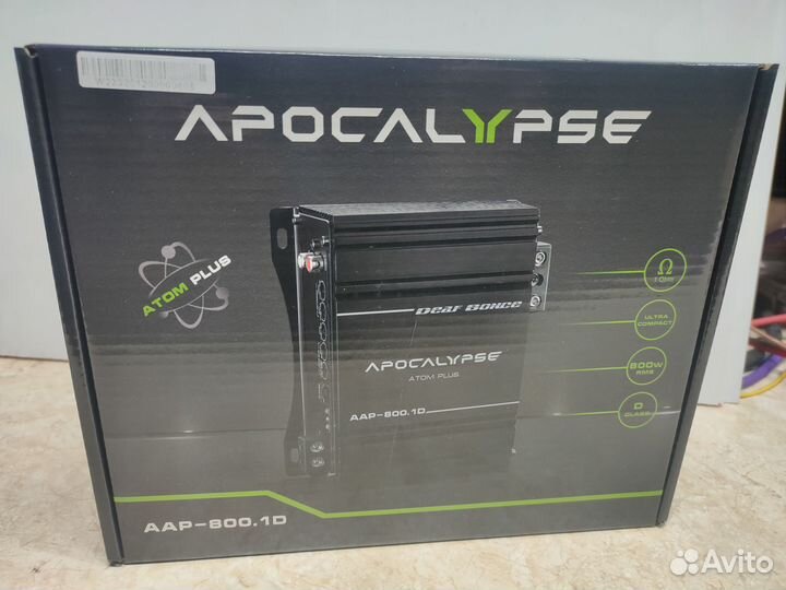 Apocalypse AAP-800.1D моноблок для сабвуфера