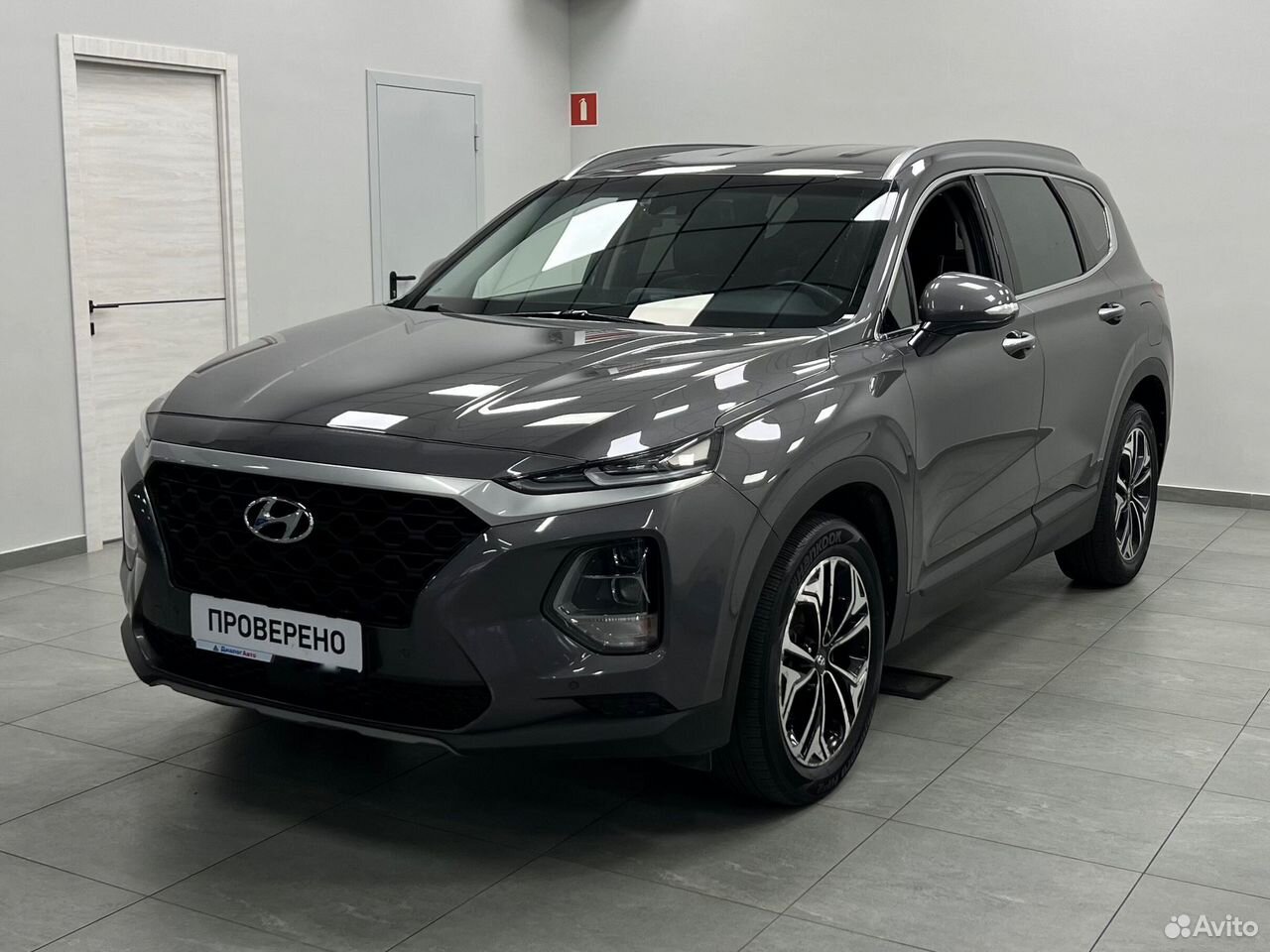 Hyundai Santa Fe 2.2 AT, 2019, 118 556 км