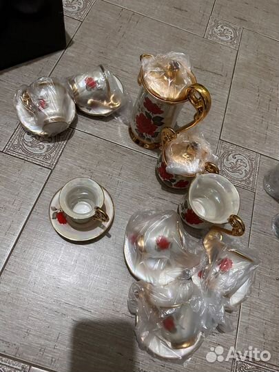 Кофейный сервиз новый