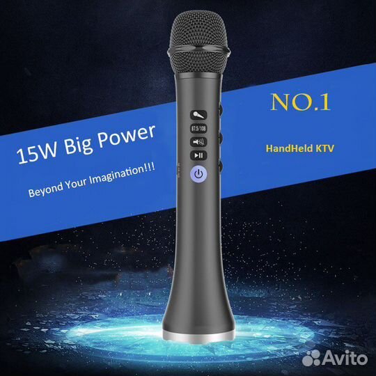 Профессиональный караоке-микрофон L-698 15 W