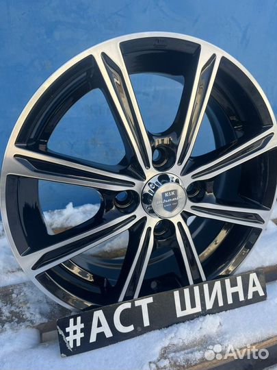 R 14 4*100 J5 ET45 d67.1 Флеш алмаз черный