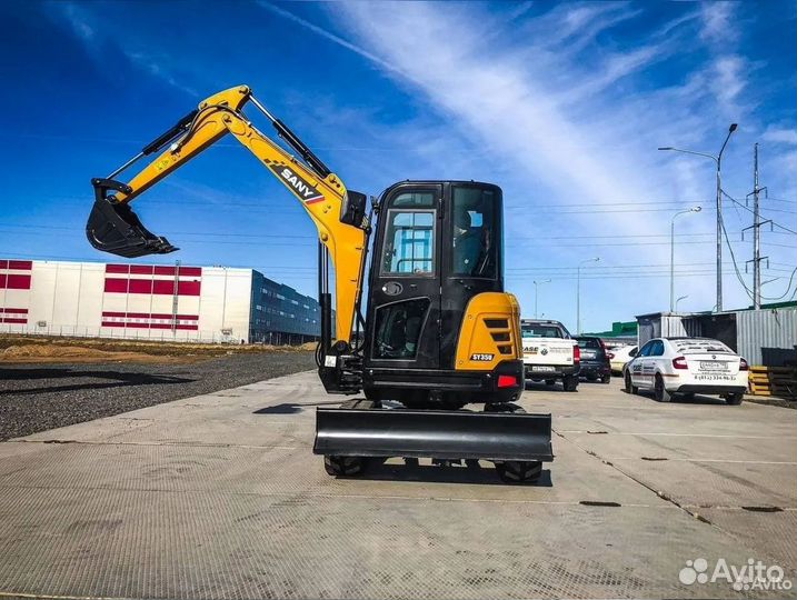 Мини-экскаватор Sany SY35U, 2023