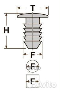 Крепежное изделие 10007 (1) 10007 SSParts