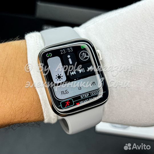 Apple Watch 9 45mm (безрамочные, глянец)