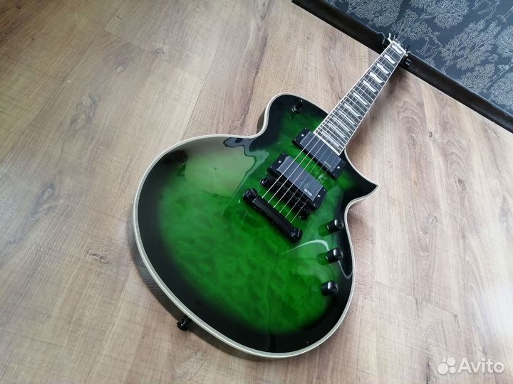 ESP LTD Eclipse Deluxe EC-1000 See Thru Green