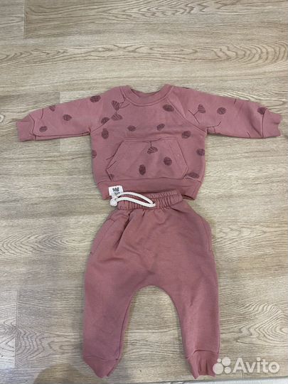 Вещи пакетом на девочку 68-74