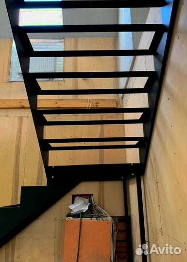 Перила кованные Установка