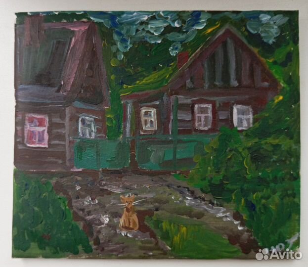 Картина акрилом