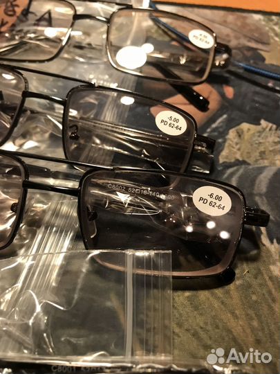 Очки (+ и ) хамелеон фотохром