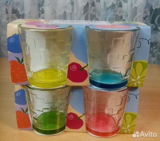 Набор бокалов из пятерочки