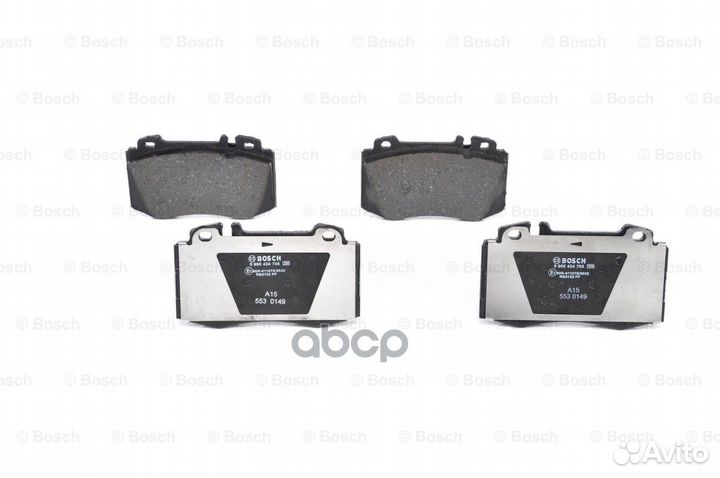 Колодки тормозные MB W203/W211/W220 00- перед