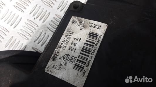 Фара левая volkswagen passat B6 (TBN05MR01)