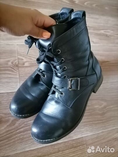 Сапоги зимние натуральная кожа 38 размер