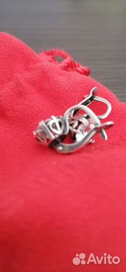 Серебряные серьги