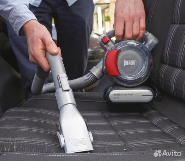Автомобильный пылесос black+decker PD1200AV